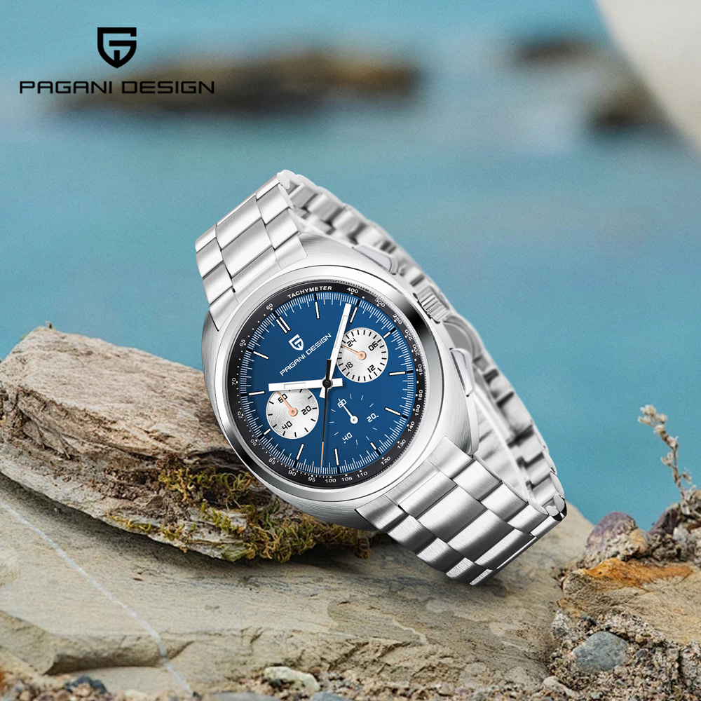 Luxury Watch Men - นาฬิกาข้อมือผู้ชาย PAGANI DESIGN 2026 รุ่นใหม่ หน้าปัดแพนด้า