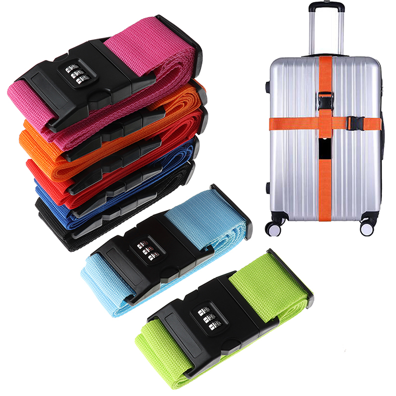 Travel Luggage Set - 2M Rainbow Gembok KATA Sandi บรรจุกระเป๋าเดินทางกระเป๋ากระเป๋าเดินทาง3หลัก