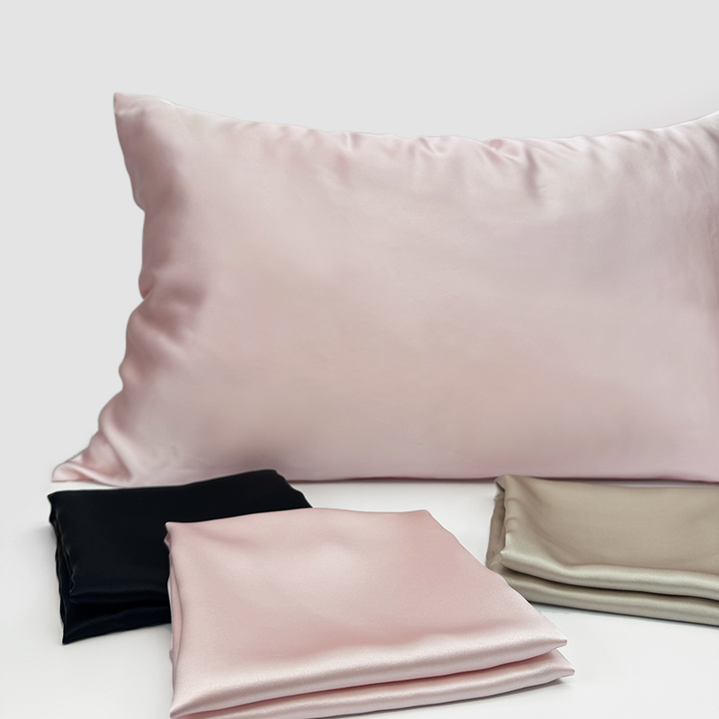 Silk Pillowcase - 22 มม.ปลอกหมอนผ้าไหม 1 PC ซองจดหมายหมอนทั้งสองด้าน 100%