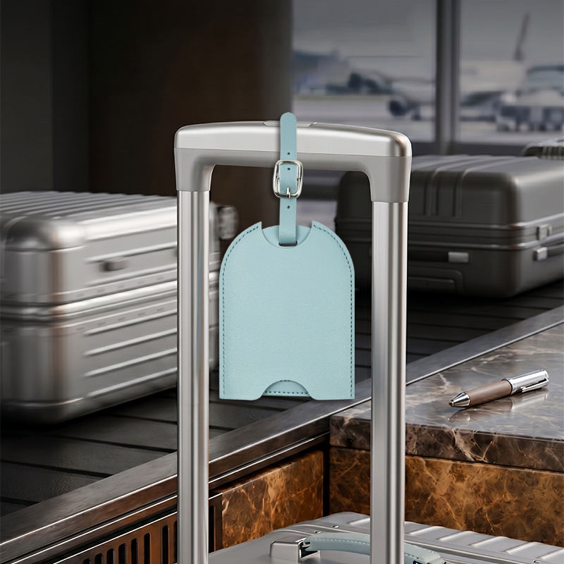 Travel Luggage Set - ป้ายติดกระเป๋าเดินทางหนัง PU น่ารักสำหรับผู้ชายและผู้หญิง ป้ายชื่อ ป้ายที่อยู่ ป้ายติดกระเป๋าเดินทาง