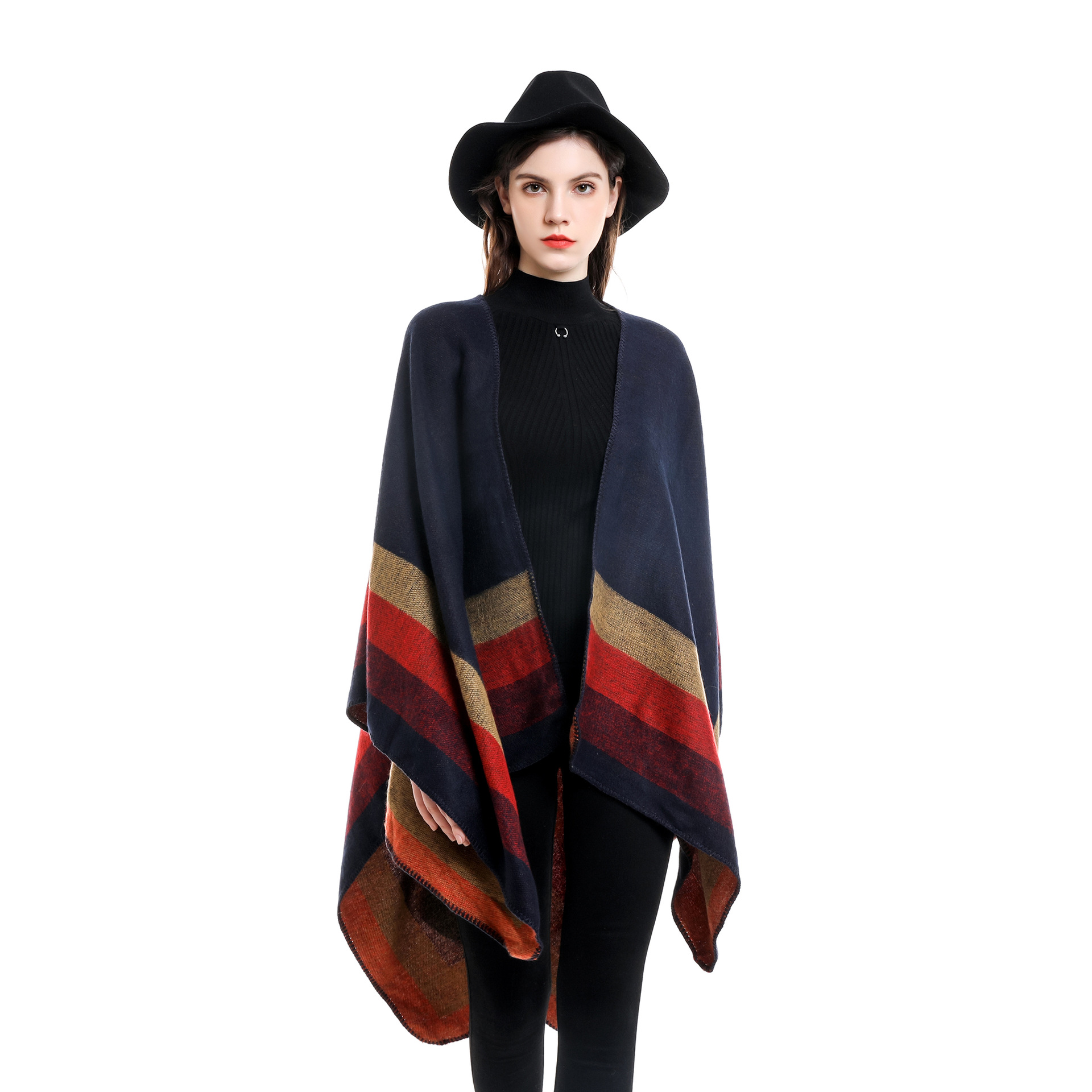 2024เสื้อปอนโชกันหนาวลายสก๊อตแ - Cashmere Scarf บทวิจารณ์และราคา