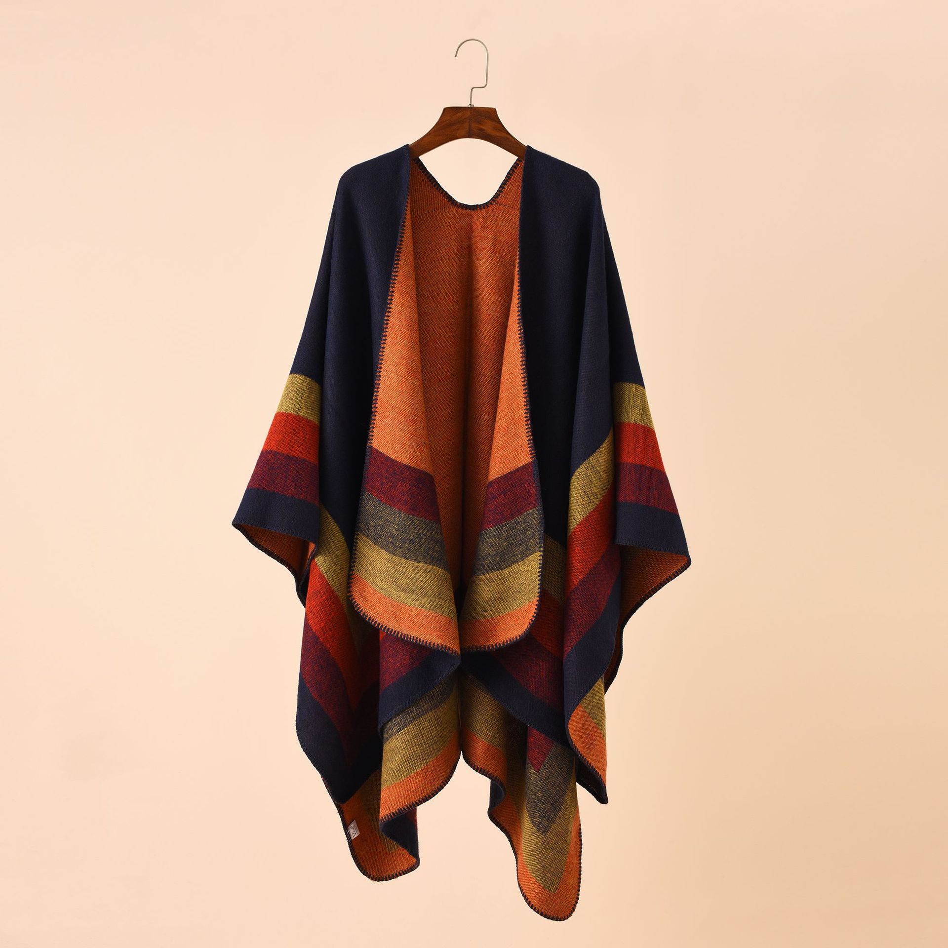 2024เสื้อปอนโชกันหนาวลายสก๊อตแ - Cashmere Scarf บทวิจารณ์และราคา