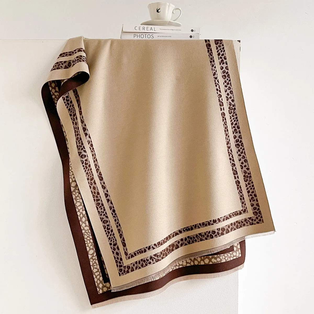 ผ้าคลุมไหล่ผืนใหญ่สำหรับฤดูหนา - Cashmere Scarf บทวิจารณ์และราคา