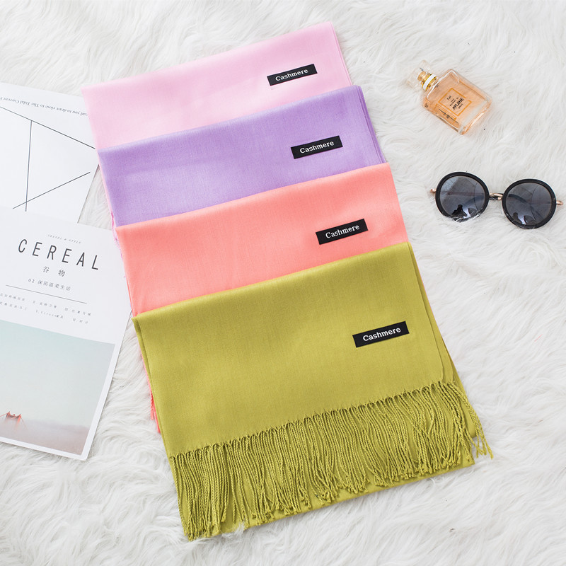 2024ผ้าพันคอแฟชั่นสำหรับผู้หญิ - Cashmere Scarf บทวิจารณ์และราคา