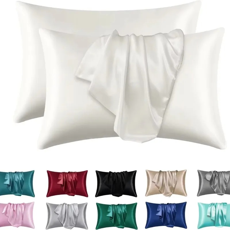 ปลอกหมอนผ้าไหมซาติน 1/2 ชิ้น ส - Silk Pillowcase บทวิจารณ์และราคา
