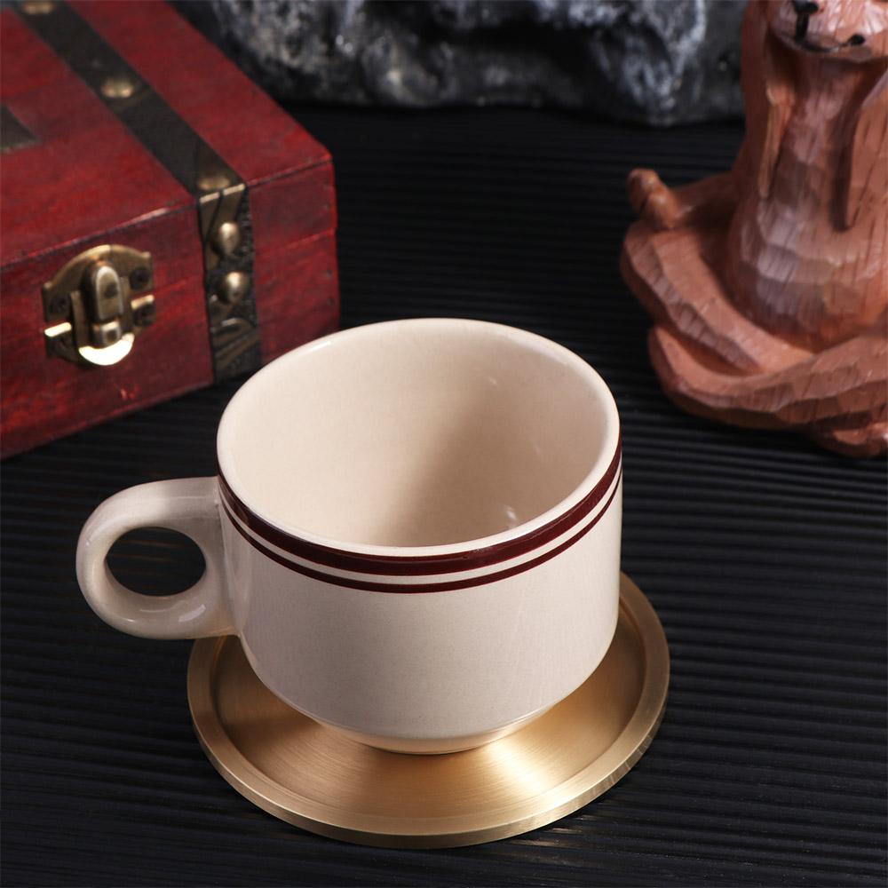 ของตกแต่งโต๊ะ จานรองแก้วทรงกลม - Marble Coaster Set บทวิจารณ์และราคา