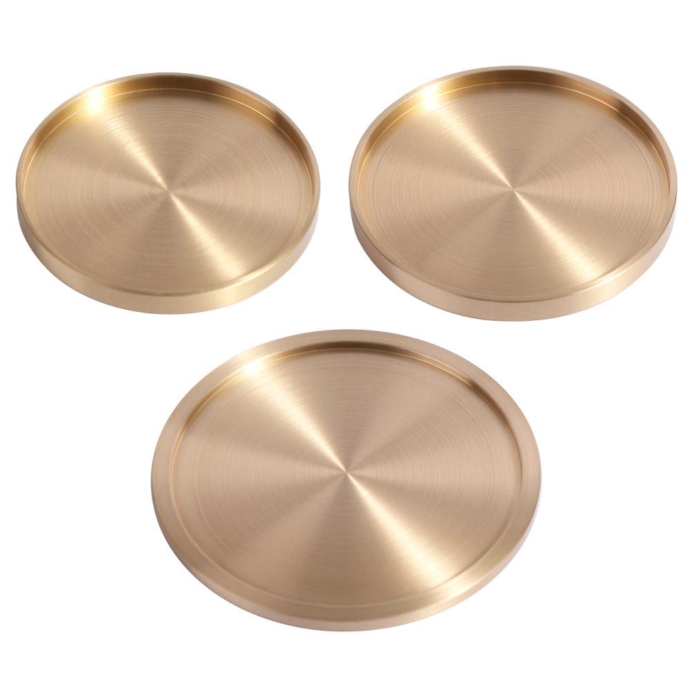 ของตกแต่งโต๊ะ จานรองแก้วทรงกลม - Marble Coaster Set บทวิจารณ์และราคา