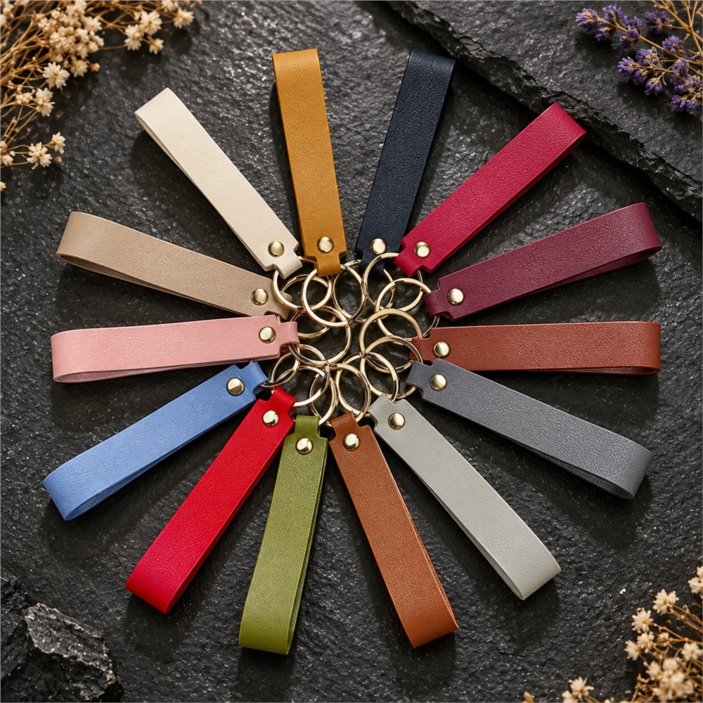 1/5 ชิ้น พวงกุญแจหนัง PU ของขว - Leather Wallet Men บทวิจารณ์และราคา