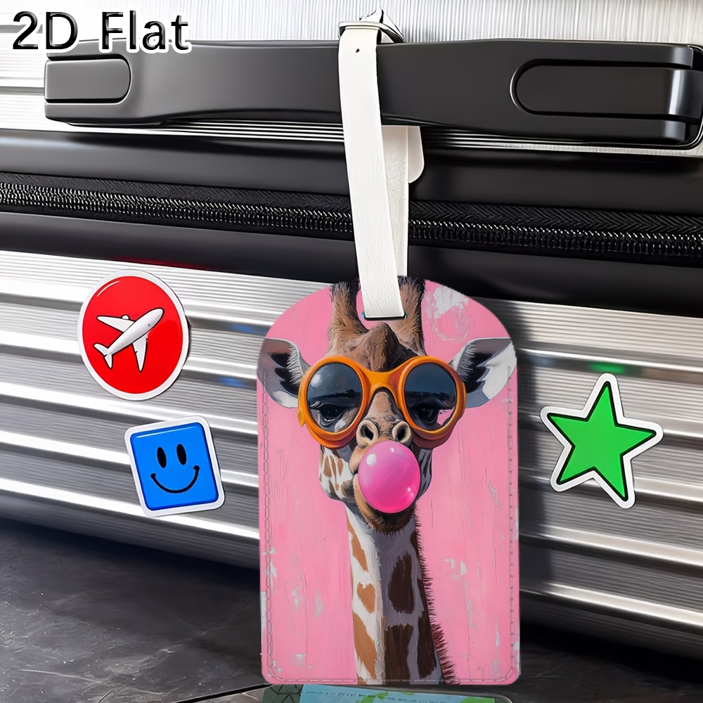 ป้ายติดกระเป๋าเดินทางลายยีราฟน - Travel Luggage Set บทวิจารณ์และราคา