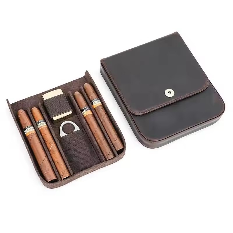 กล่องเก็บซิการ์แบบพกพา กล่องคว - Premium Cigar Case บทวิจารณ์และราคา