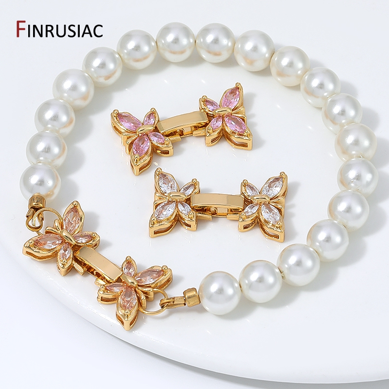 ตัวล็อกแบบผีเสื้อประดับเพชรเซอ - Gold Plated Jewelry บทวิจารณ์และราคา