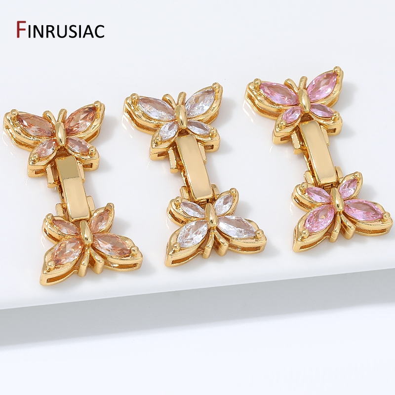 ตัวล็อกแบบผีเสื้อประดับเพชรเซอ - Gold Plated Jewelry บทวิจารณ์และราคา