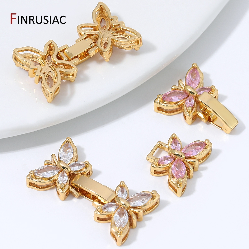 ตัวล็อกแบบผีเสื้อประดับเพชรเซอ - Gold Plated Jewelry บทวิจารณ์และราคา