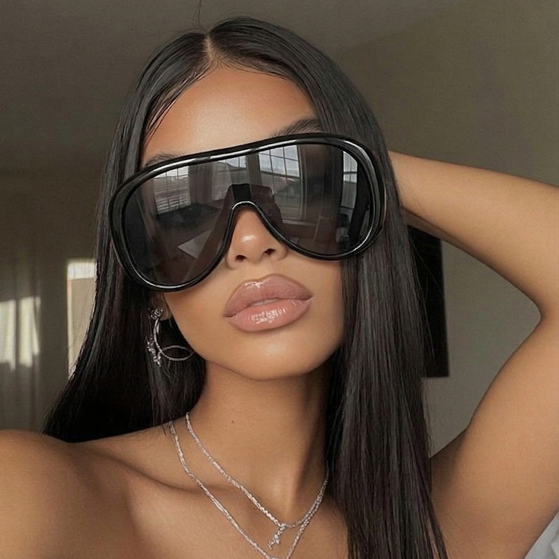 แว่นกันแดดทรงแคทอาย Y2K กรอบให - Sunglasses Uv400 บทวิจารณ์และราคา