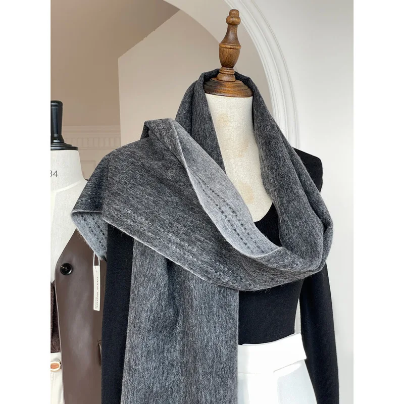 ผ้าพันคอขนแกะแท้ 100% คุณภาพสู - Cashmere Scarf บทวิจารณ์และราคา