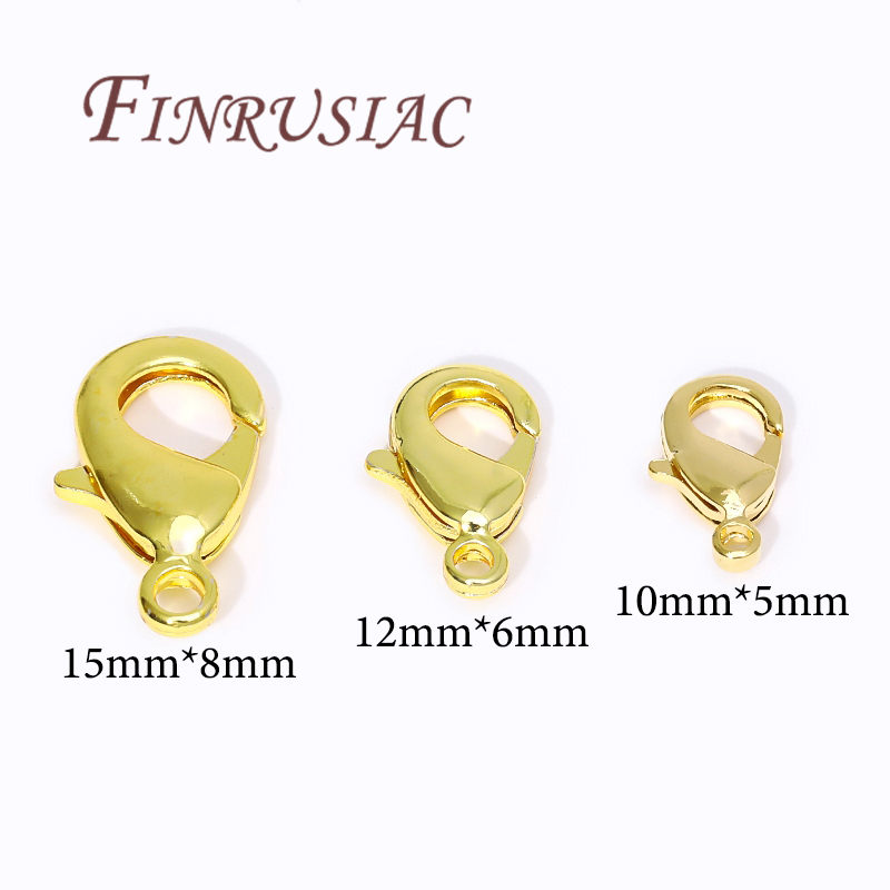 ตัวล็อกแบบก้ามปูชุบทอง 18K สำห - Gold Plated Jewelry บทวิจารณ์และราคา