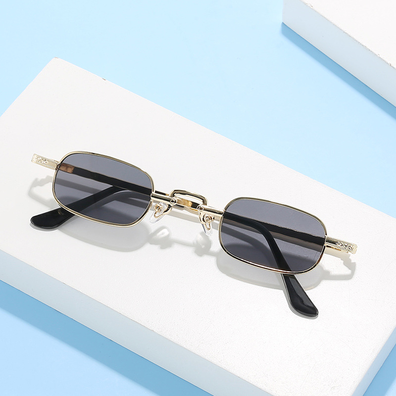 แว่นกันแดดทรงสี่เหลี่ยมกรอบเล็ - Sunglasses Uv400 บทวิจารณ์และราคา