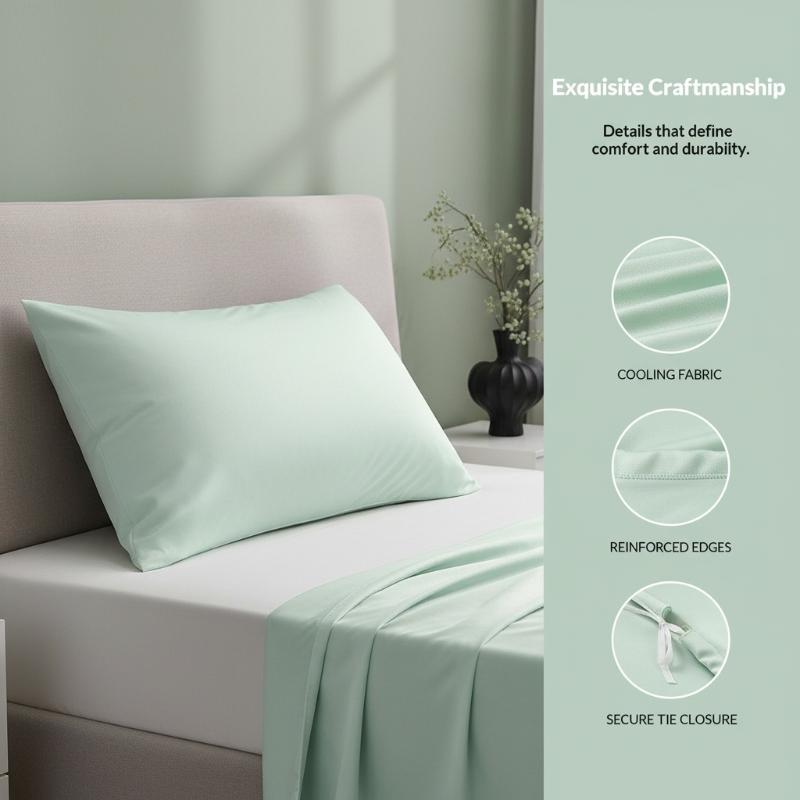 ใหม่! ปลอกหมอนผ้าไอซ์ซิลค์ระบา - Silk Pillowcase บทวิจารณ์และราคา