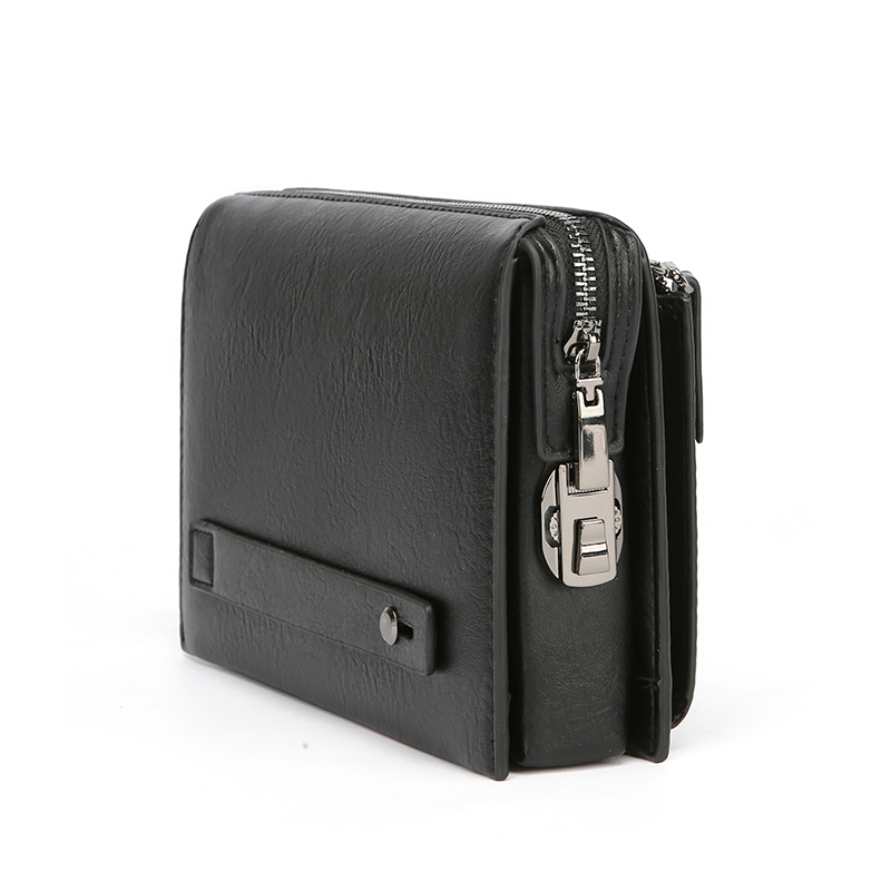 กระเป๋าคลัทช์กันขโมยแบบมีรหัสล - Leather Wallet Men บทวิจารณ์และราคา
