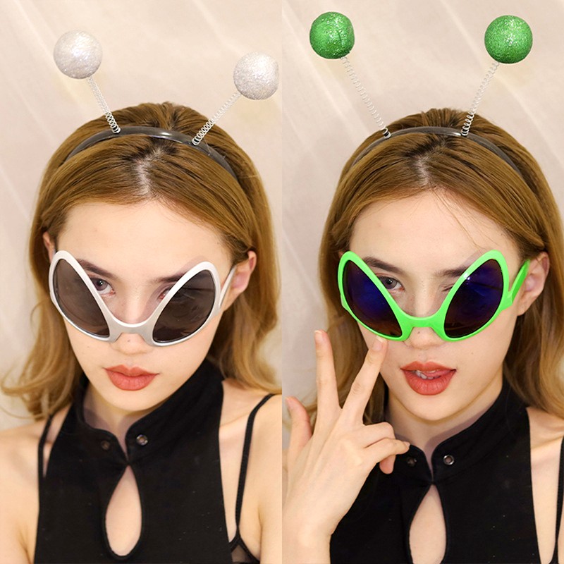 แว่นตาเอเลี่ยนสุดฮา แฟชั่นสำหร - Sunglasses Uv400 บทวิจารณ์และราคา