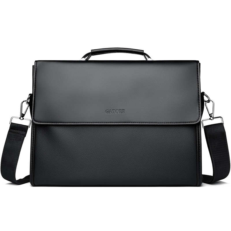 กระเป๋าถือผู้ชายสไตล์ลำลอง กระ - Leather Briefcase บทวิจารณ์และราคา