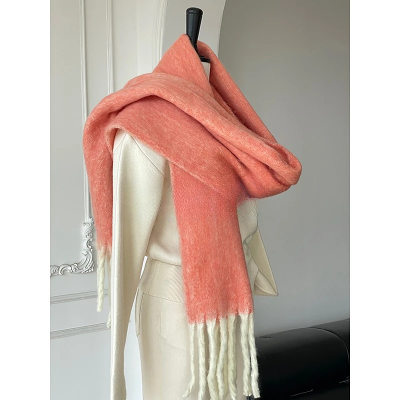 ผ้าพันคอโมแฮร์แฟชั่นใหม่ สำหรั - Cashmere Scarf บทวิจารณ์และราคา