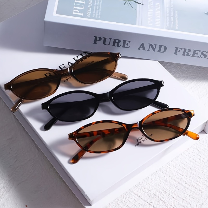 1/3 คู่ แว่นตาแฟชั่นสำหรับผู้ห - Sunglasses Uv400 บทวิจารณ์และราคา