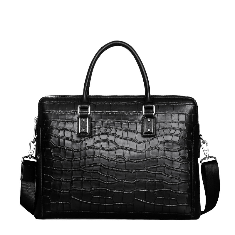 กระเป๋าเอกสารผู้ชายหนังแท้ใหม่ - Leather Briefcase บทวิจารณ์และราคา