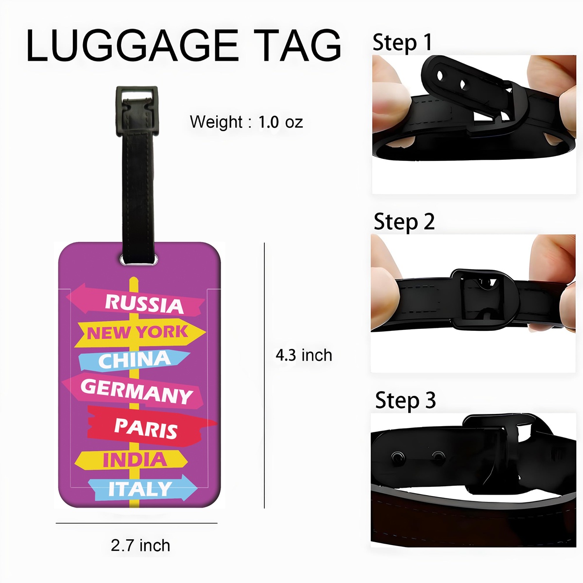 ป้ายบอกทางแบบสร้างสรรค์ ป้ายติ - Travel Luggage Set บทวิจารณ์และราคา