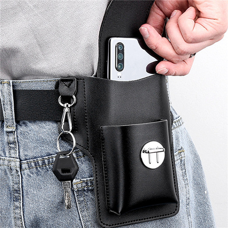 กระเป๋าคาดเอวใส่โทรศัพท์สำหรับ - Leather Wallet Men บทวิจารณ์และราคา