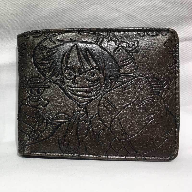 อะนิเมะวันพีช ลูฟี่ ไพเรท สกัล - Leather Wallet Men บทวิจารณ์และราคา