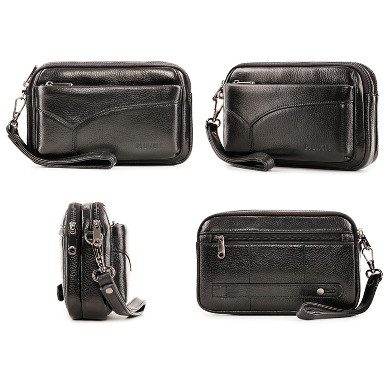 กระเป๋าคลัทช์ธุรกิจแฟชั่นหนังแ - Leather Wallet Men บทวิจารณ์และราคา