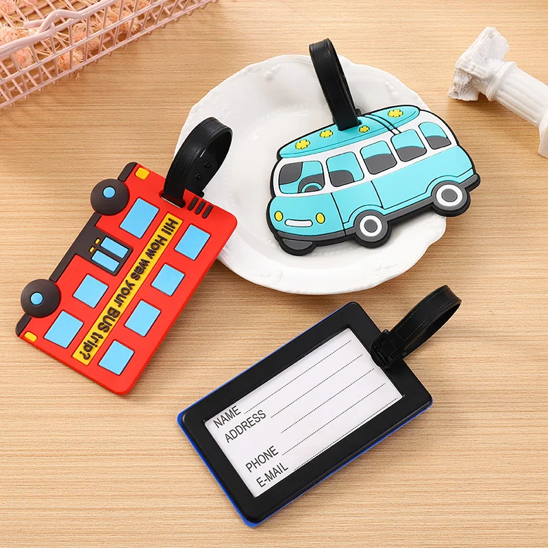 น่ารักการ์ตูนรถยนต์ PVC ซิลิโค - Travel Luggage Set บทวิจารณ์และราคา