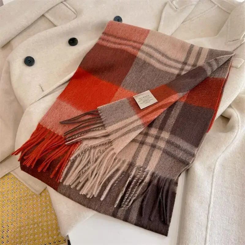 ผ้าพันคอขนสัตว์แท้ 100% คุณภาพ - Cashmere Scarf บทวิจารณ์และราคา