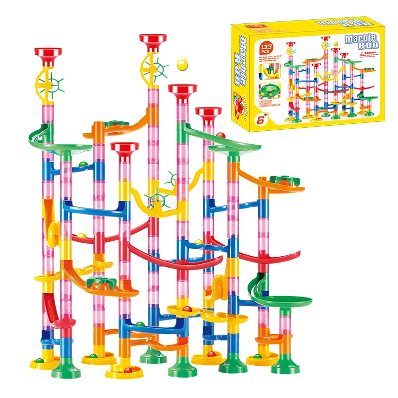 50-142 ชิ้น ของเล่นลูกแก้ว 3D  - Marble Coaster Set บทวิจารณ์และราคา