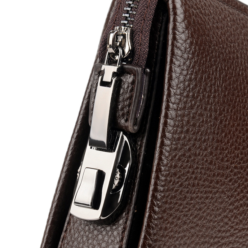 กระเป๋าสตางค์ใบยาวสำหรับผู้ชาย - Leather Wallet Men บทวิจารณ์และราคา