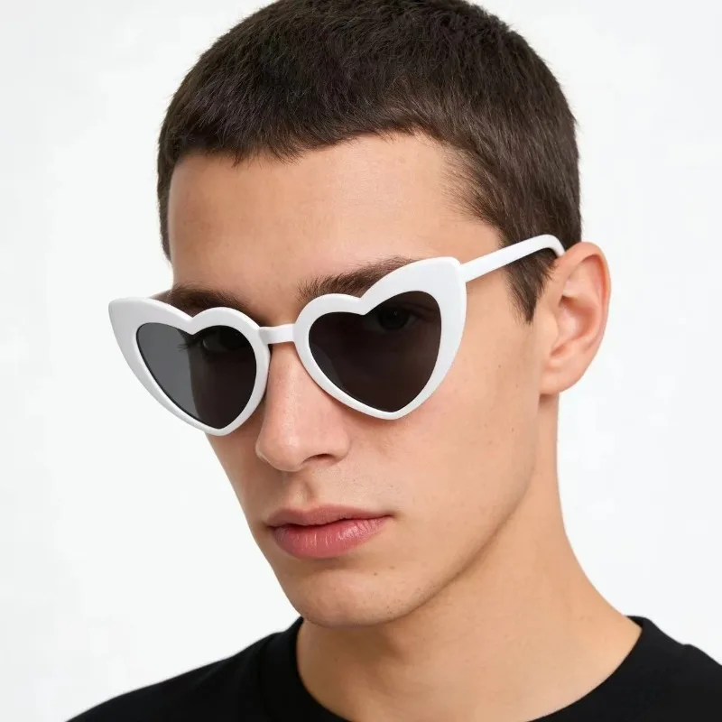 แว่นกันแดดลายการ์ตูนรูปหัวใจสี - Sunglasses Uv400 บทวิจารณ์และราคา