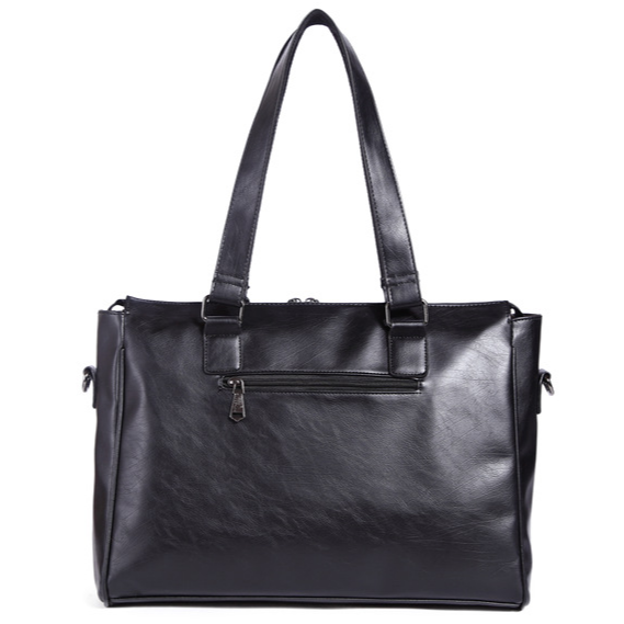 กระเป๋าสะพายไหล่หนังดีไซน์เกาห - Leather Briefcase บทวิจารณ์และราคา