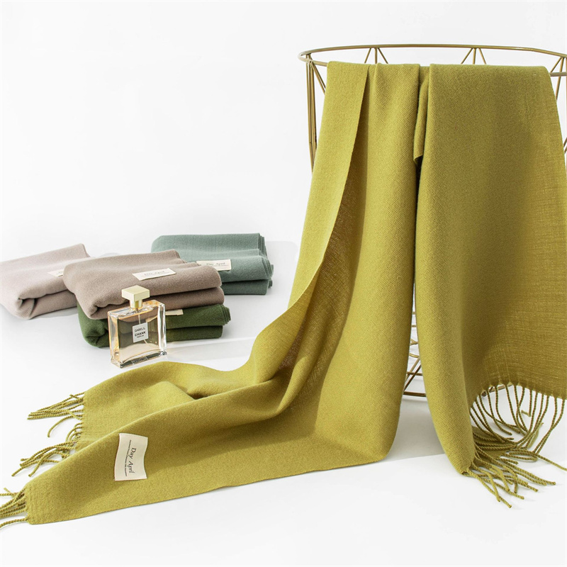 2024ฤดูใบไม้ร่วงผ้าพันคอผู้หญิ - Cashmere Scarf บทวิจารณ์และราคา
