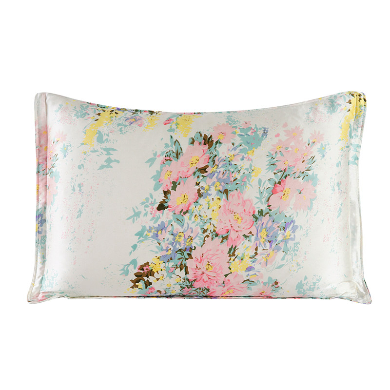 ด้านข้างปลอกหมอน1Pc 100% Mulbe - Silk Pillowcase บทวิจารณ์และราคา