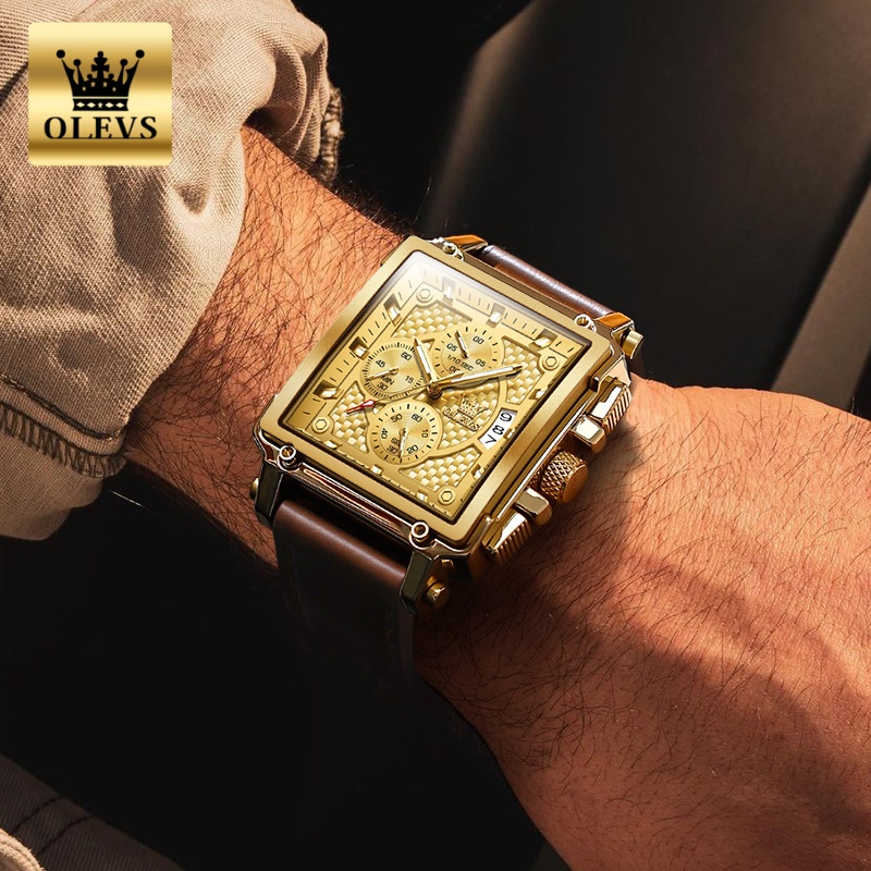 นาฬิกาข้อมือผู้ชายแบรนด์ OLEVS - Luxury Watch Men บทวิจารณ์และราคา