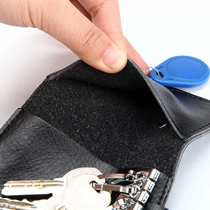 พวงกุญแจหนังแท้สำหรับผู้ชาย กร - Leather Wallet Men บทวิจารณ์และราคา
