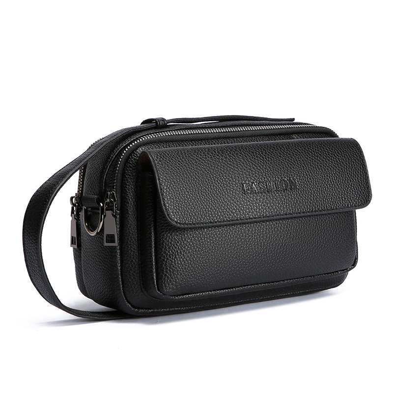 กระเป๋าคลัทช์หนังผู้ชายรุ่นใหม - Leather Wallet Men บทวิจารณ์และราคา