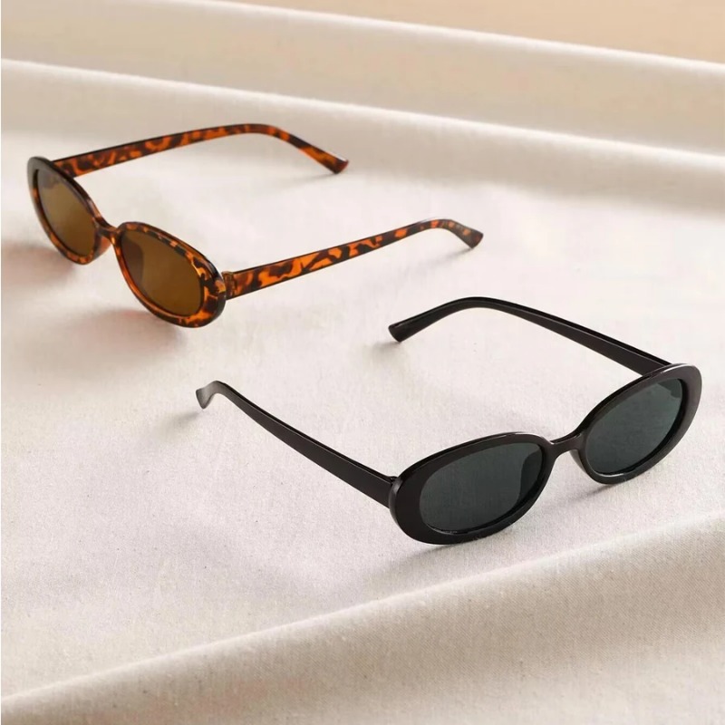แว่นตากันแดดทรงวงรีวินเทจผู้หญ - Designer Sunglasses บทวิจารณ์และราคา