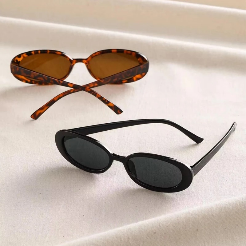 แว่นตากันแดดทรงวงรีวินเทจผู้หญ - Designer Sunglasses บทวิจารณ์และราคา