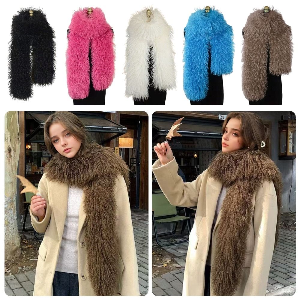 ผ้าพันคอขนแกะเทียม 180 ซม. ผ้า - Cashmere Scarf บทวิจารณ์และราคา